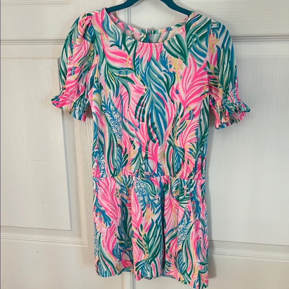 Lilly Pulitzer Colorful Tropical Dress- medium 6/7